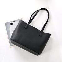 Bolso Tote de Cuero Genuino 2026, Gran Capacidad, para Llevar Bajo el Brazo, Minimalista, Lujoso y Versátil, para Mujer