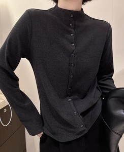 6642 # Cardigan Lavorato a Maglia Monopetto a Maniche Lunghe da <span class=keywords><strong>Donna</strong></span> per <span class=keywords><strong>Autunno</strong></span> e <span class=keywords><strong>Inverno</strong></span> - Produzione OEM e ODM all'Ingrosso - Product Image 3