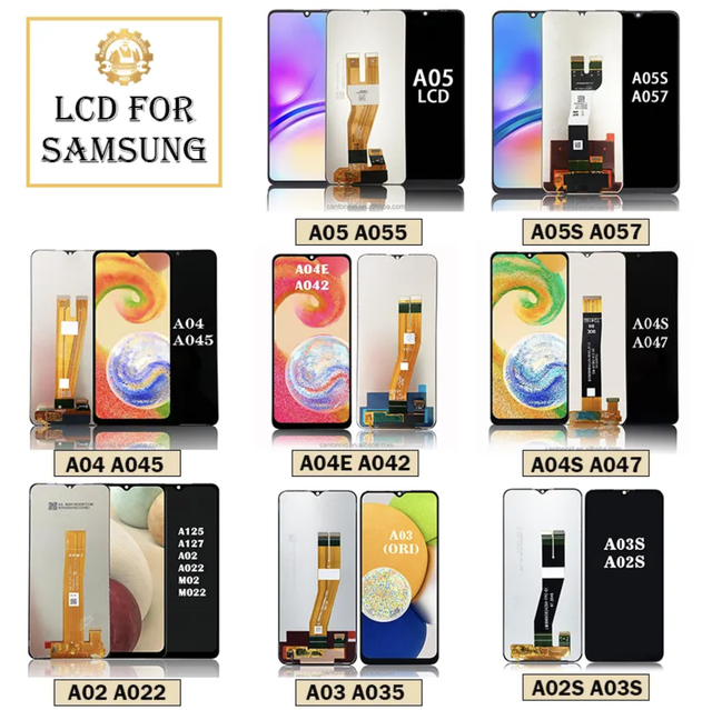 LCD Display for Samsung A12 A125 A127  Display Touch Digitizer Assembly