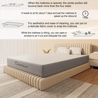 Komfortable Moderne Konvertierbare Hochdichte Schaum-Hybrid-Gel-Memory-Foam-Matratze für Heim-Möbel Krankenhaus Schlafzimmer 10 Jahre Garantie