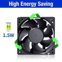 Usine en gros 12038 ventilateur de refroidissement par air DC ventilateur sans brosse, 12V 24V Pwm 120mm 3000 tr/min ventilateur axial pour boîtiers et armoires d'ordinateur Pc