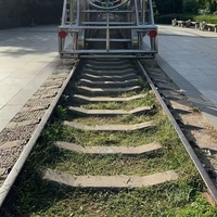 Rel Kereta Taman Hiburan Rel Kereta Api Rel Lebar Sempit 12kg Rel Baja untuk Jalur Kereta Api Taman