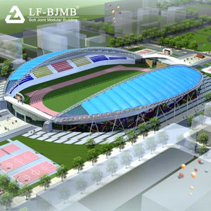 Dôme d'espace préassemblé de haute qualité, Structure en acier, tweed pour stade <span class=keywords><strong>Beyblade</strong></span> - Product Image 6