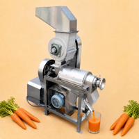 Presse-agrumes industriel en acier inoxydable, extracteur de jus commercial à vis pour fruits, ananas, orange, citron