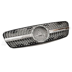 Kit carrosserie pour Mercedes Benz ML W163 1998-2004, calandre de pare-chocs, grilles de course, calandre décorative avant, pièce extérieure - Product Image 3
