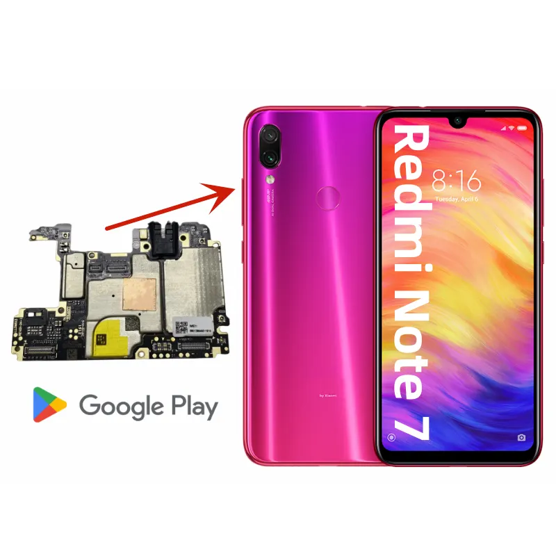 Cpu Motherboard Combo For Redmi Note 7 Series Global Version For Xiaomi Series Android Motherboard
