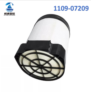 Pièces de camion de haute qualité, filtre à air en nid d'abeille, élément de filtre à air <span class=keywords><strong>4912</strong></span> 1109-07209, élément de filtre à air pour camion - Product Image 1