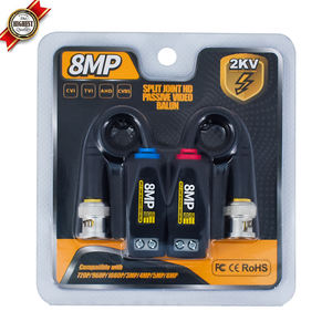 4K 8MP HD فيديو <span class=keywords><strong>Balun</strong></span> 4K CCTV فيديو <span class=keywords><strong>Balun</strong></span> مع حماية من البرق السلبي مصنوعة من البلاستيك - Product Image 1