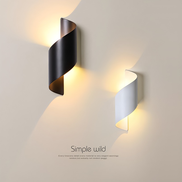 Waterproof IP44 Up/Down Lights Outdoor Wall Light Sconce Aluminum LED Tempered Glass Energy Saving 3000K Warm Light Modern