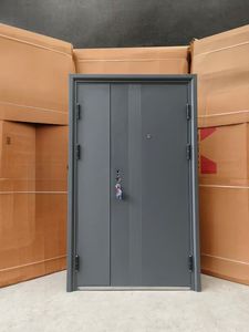 <span class=keywords><strong>Porte</strong></span> <span class=keywords><strong>blindée</strong></span> en acier de Chine, moderne, en fer forgé, pour entrée sécurisée, simple ou <span class=keywords><strong>double</strong></span>, pour extérieur et intérieur, Guangdong - <span class=keywords><strong>Prix</strong></span> - Product Image 6