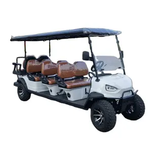 EPA承認8席電気またはガソリン式ゴルフカート/バギー中国製