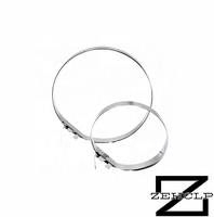 Collier de serrage universel métrique pour ressort automobile en acier inoxydable 201 à tension constante pour soufflet de cardan et protection anti-poussière de direction