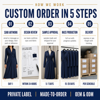 Robe personnalisée pour femme à col chemise torsadé, col en V, manches longues, coupe ajustée et évasée, longueur midi, fabricant OEM ODM sous marque privée