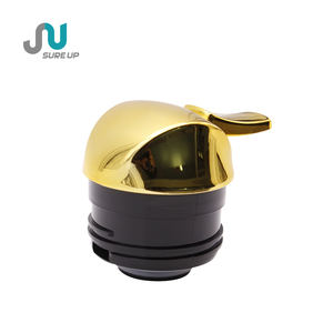 <span class=keywords><strong>Pot</strong></span> à <span class=keywords><strong>eau</strong></span> et bouilloire en verre de luxe 1L avec poignée et couvercle, revêtement doré, isolation thermique 24h, écologique - Product Image 3