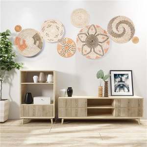 Objet De Décoration Chretienne Artefacts Interieure Chambre D'Enfant En Bois Murale <span class=keywords><strong>Doree</strong></span> Guangdong Mur Macrame a Suspendre - Product Image 5