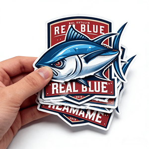 Pegatinas con Temática de Pesca, Pegatinas de PVC Personalizadas, Resistentes al Agua y a los Rayos UV, para Cajas de Pesca y Logotipos de Empresas, Pegatinas Adhesivas Duraderas - Product Image 4