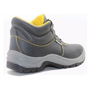 Construction en ciment Chaussures de sécurité certifiées légères les moins chères pour le chantier confortables noires pour hommes Vente en gros - Product Image 5
