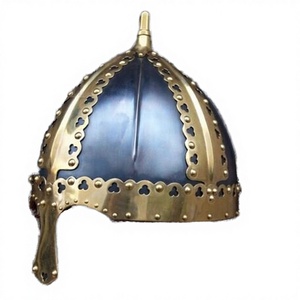 Casco Vikingo Medieval Hecho a Mano, de Metal Pulido, para Halloween, Diwali, Navidad, Año Nuevo, Decoración del Hogar, Disfraz, Regalo - Product Image 2