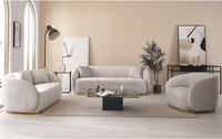 Canapés italiens haut de gamme, canapé modulaire en tissu velours de luxe, meubles de salon pour maison et villa, ensemble de canapés