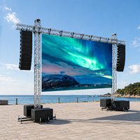 Estructura de Soporte para Pantalla de Fondo de Exhibición de Aleación de Aluminio, Estructura de Soporte para Pantalla LED con Capacidad de Carga de 200 kg