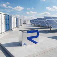 Sel Baterai Lithium Prismatis LiFePO4 Kapasitas Tinggi REPT 100/280/314Ah 3.2V untuk Penyimpanan Energi BESS Terkontainerisasi Industri