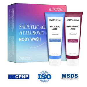 Gel <span class=keywords><strong>Doccia</strong></span> Biologico all'ACIDO SALICILICO Naturalmente Efficace Multi-Azione e Cura Delicata Detergente per il Corpo ALOE VERA - Product Image 4