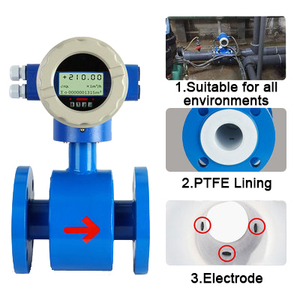 Stainless Steel RS485 Industrial Control <b>Flow</b> <b>Meter</b> <b>Water</b> Magnetic Flowmeter - Product Image 4