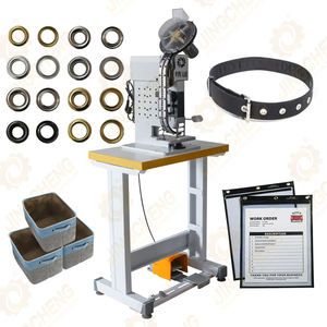 Semiautomático 30-60 pcs/<span class=keywords><strong>min</strong></span> <span class=keywords><strong>10</strong></span>/12MM Cartón Ojal Lona Bolsa <span class=keywords><strong>de</strong></span> papel Flex Banner Ojal Punzonadora - Product Image 6