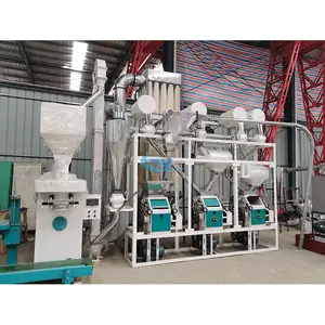 10T/D Factory Price Wheat Flour Milling Machine Wheat Processing Plant Turkey