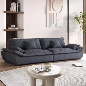 Sofá Seccional <span class=keywords><strong>de</strong></span> tela <span class=keywords><strong>de</strong></span> <span class=keywords><strong>3</strong></span> <span class=keywords><strong>plazas</strong></span> <span class=keywords><strong>de</strong></span> lujo moderno personalizado, tela suave y sencilla en línea para apartamento, sala <span class=keywords><strong>de</strong></span> estar, juego <span class=keywords><strong>de</strong></span> salón <span class=keywords><strong>de</strong></span> belleza - Product Image 3