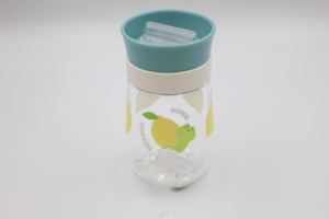 Botella de Agua Inteligente Goki Circle de 350 ml, Portátil, de Silicona y PP para Niños, con Diseño Estético y Fácil Agarre - Product Image 2