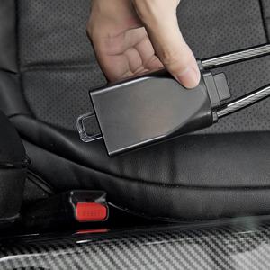 Dispositif de sécurité de voiture antivol commerce extérieur exportation ceinture de sécurité boucle serrure câble en acier câble métallique serrure volant roue serrure - Product Image 5