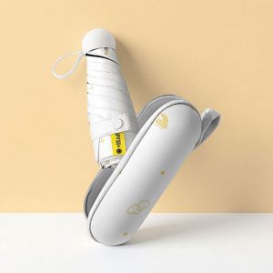 Capsule Shaped Custom Printed Business Gifts Foldable Fully-Automatic UV Protection Rainproof <b>Windproof</b> <b>Umbrella</b> for Wholesale - Product Image 4