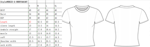 Design classico aderente Slim <span class=keywords><strong>Com</strong></span> O collo essenziale manica corta elasticizzata cotone tinta unita t Shirt da donna - Product Image 5