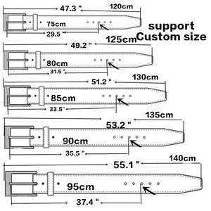 Cintura Western in Vera Pelle Marrone con Pietre Turchesi 125cm - Product Image 6