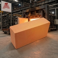 Briques d'isolation en argile résistant aux hautes températures Matériau de taille personnalisée Brique d'isolation en argile réfractaire pour aciéries