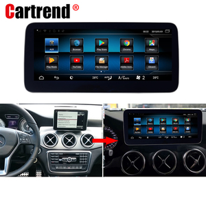 10.25 Android Pantalla W176触摸屏适用于Mercede GLA X156 CLA w117 A类导航平板电脑2013-2015