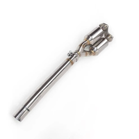 Collecteur d'échappement en acier inoxydable SS304 à longueur égale pour VW Golf R32 MK4 3.2L VR6 24V 2002-2004, tubes de liaison racing