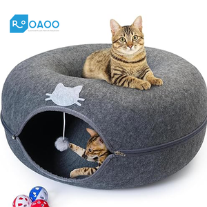 Maison pour <span class=keywords><strong>chat</strong></span> insonorisée en PET, maison silencieuse pour animaux de compagnie avec panneaux acoustiques en polyester pour chats âgés, chiots, mousse acoustique pour <span class=keywords><strong>chat</strong></span> - Product Image 3