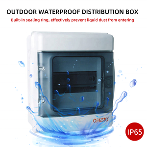 Nouveau Design Boîte de combinaison <span class=keywords><strong>vide</strong></span> IP65 Carte de distribution en plastique extérieur 39way 3 Din Rail Boîtes de distribution électrique - Product Image 4