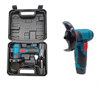 Kit de meuleuse d'angle miniature sans fil au lithium de 3 pouces, meuleuse portative, outil de polissage électrique pour usage domestique et industriel