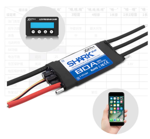 ZTW Shark G2 ESC a 32 bit 20A 30A 40A 50A 60A 80A 100A 2-6S SBEC 5V/6V 8A Regolatore di velocità brushless per propulsore subacqueo per barche <span class=keywords><strong>RC</strong></span> - Product Image 4