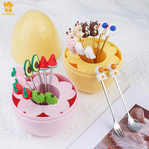 LEHAO - Juego de Cucharas y Tenedores para Postre para Niños, con Logotipo Personalizado, Mini Cuchara Dorada para Té, Helado, Café, de Acero Inoxidable - Product Image 3