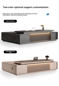 <span class=keywords><strong>Escritorio</strong></span> de <span class=keywords><strong>oficina</strong></span> lacado de alta calidad personalizable, muebles de <span class=keywords><strong>oficina</strong></span> ejecutivos de <span class=keywords><strong>diseño</strong></span> moderno, <span class=keywords><strong>escritorio</strong></span> de jefe de lujo - Product Image 3