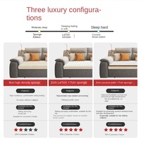 ZhongYi Komprimiertes Schlafsofa Box-Sofa Vakuumgepresstes Klapp-Schlafsofa Modernes Bettsofa für das Wohnzimmer