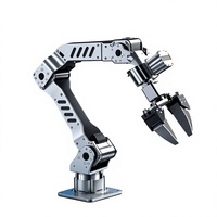 Bras robotique industriel 6 axes Ivslan ASL-608IRON, intelligence embarquée, module de servomoteur 24V pour développement secondaire ROS2, fabriqué en Chine