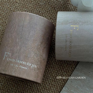 Scatola <span class=keywords><strong>per</strong></span> Bouquet di Fiori INS Wind Tunnel con Texture Effetto Pietra, Secchiello Grande, Confezione Floreale di Lusso, Piccola Scatola Regalo <span class=keywords><strong>per</strong></span> la Mamma - Product Image 5