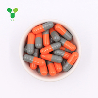 Capsules de gélatine vides de qualité pharmaceutique YS YUESHAN, taille 2, taux de remplissage élevé 99,90 %, couleur et impression de logo personnalisées