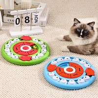 Productos para mascotas Rompecabezas Navidad Alta calidad Interactivo Gato Perro Juguete Dispensador de premios