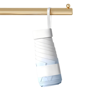 <span class=keywords><strong>Parapluie</strong></span> pliable de poche haut de gamme 6K, ouverture manuelle, logo personnalisable, vendu en usine, UPF 50, contrôle manuel, cadeaux d'affaires, UV - Product Image 6